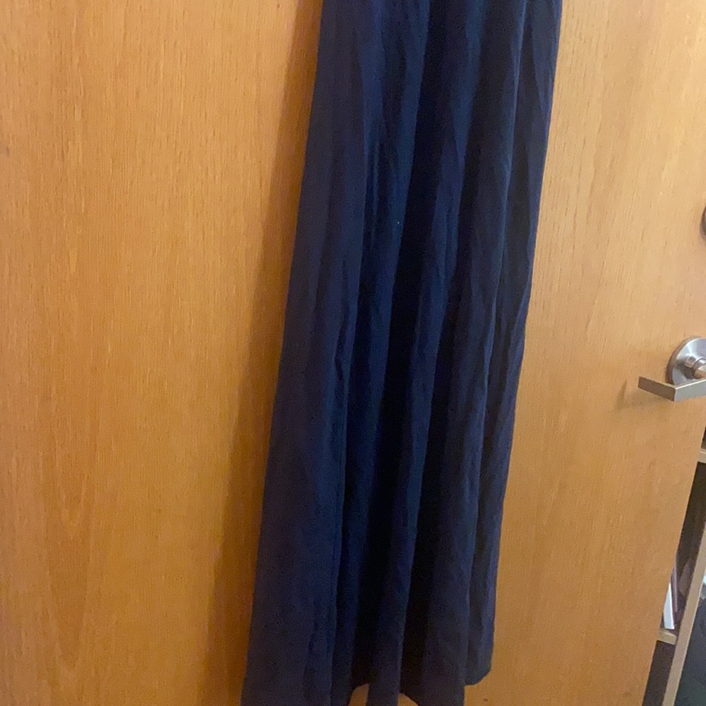Soft navy maxi dress - Picture 8 of 8